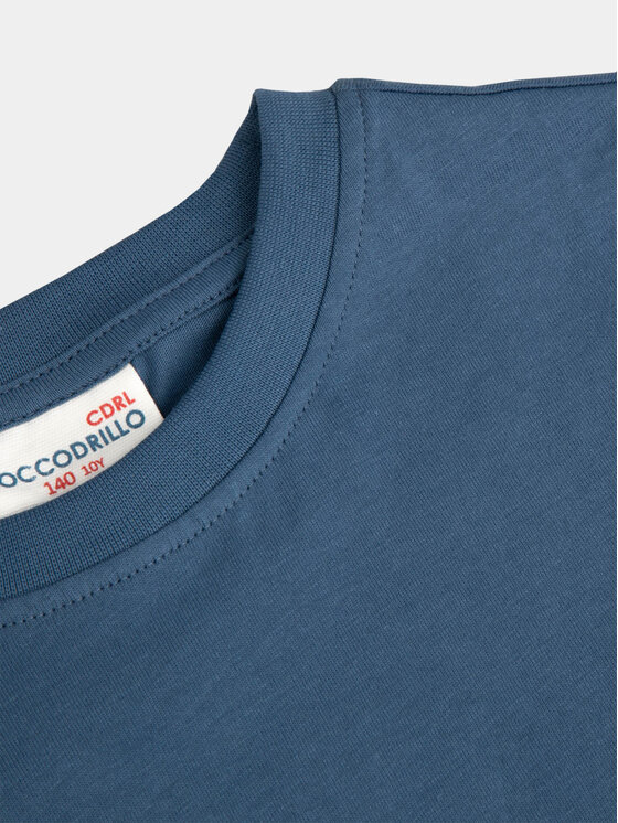 Coccodrillo Coccodrillo T-krekls WC4143212VBA Zils Regular Fit