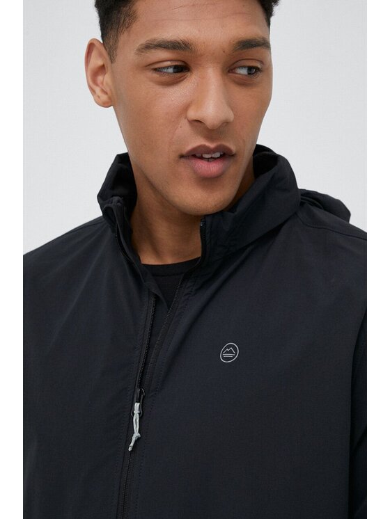 Wrangler Wrangler Kurtka przejściowa FWDS JACKET Czarny Regular Fit