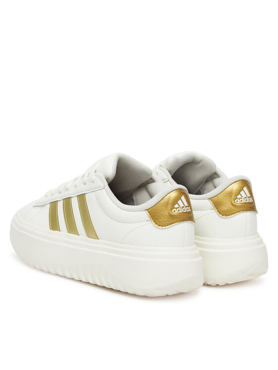adidas adidas Sneakersy Grand Court Platform JR0699 Biały