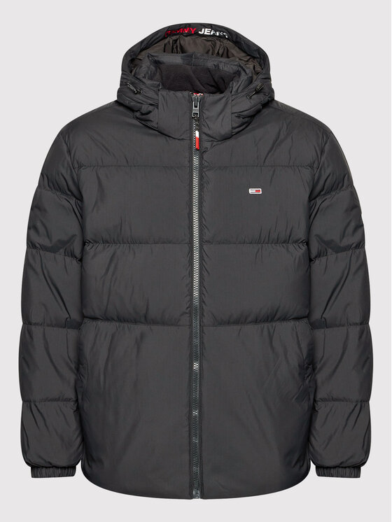 Tommy Jeans Tommy Jeans Μπουφάν πουπουλένιο Essential DM0DM12171 Μαύρο Regular Fit