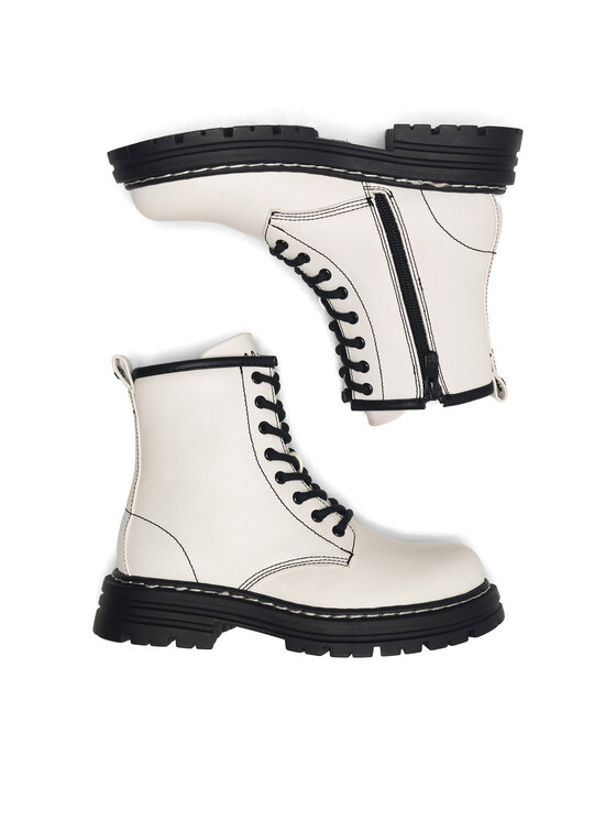 Nelli Blu Nelli Blu Scarponcini CS6150-01 Bianco