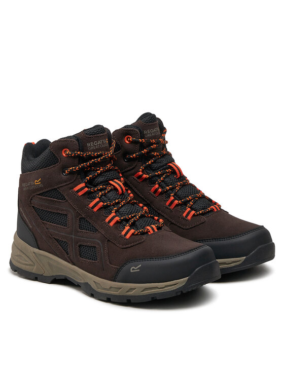 Regatta Regatta Trekking čevlji VendeavorSuede Bt RMF836 Bordo rdeča