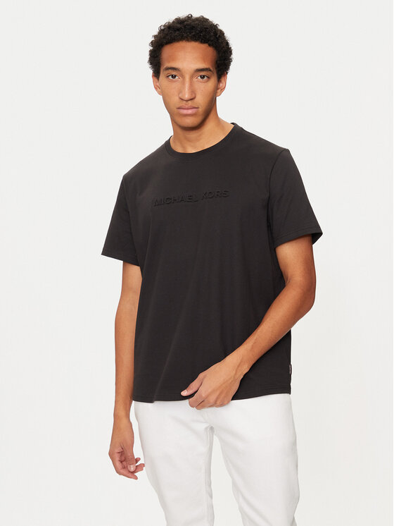 Michael Kors Michael Kors Marškinėliai CF4529H1V2 Juoda Regular Fit