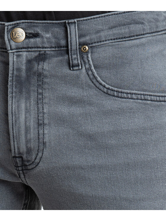 Lee Lee Jeansy L719PCC60 Szary Slim Fit