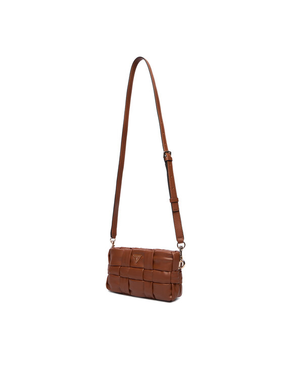 Guess Guess Kabelka Marion Mini HWWG80 72720 Hnedá