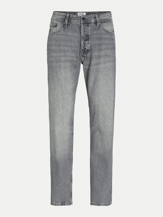 Jack & Jones Jack & Jones Jeansy Chris 12209663 Szary Relaxed Fit