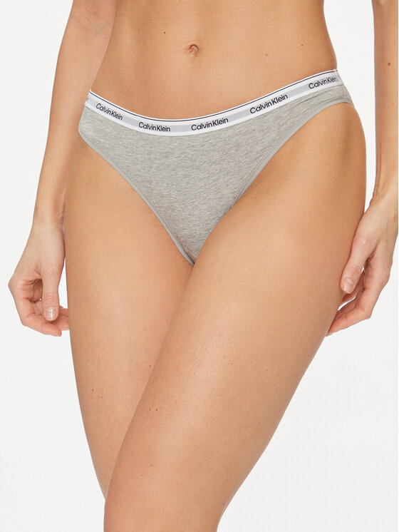 Calvin Klein Underwear Klasické nohavičky 000QD5044E Sivá