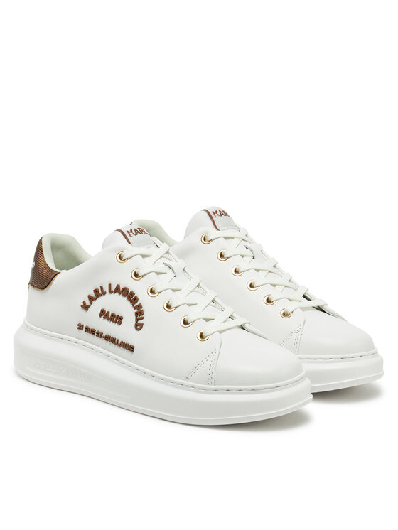 KARL LAGERFELD KARL LAGERFELD Sneakersy Kapri KL62539M Biały