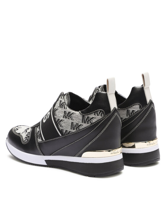 MICHAEL Michael Kors MICHAEL Michael Kors Laisvalaikio batai Maven Slip On Trainer 43F3MVFP2Y Juoda
