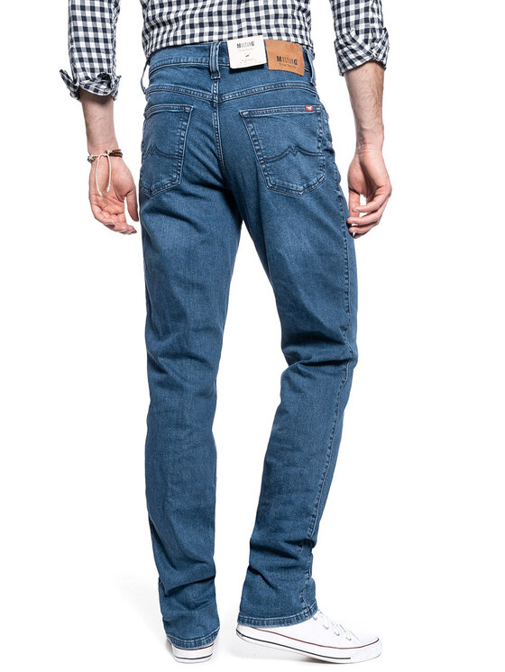 Mustang Mustang Jeansy TRAMPER STRAIGHT Niebieski Straight Fit