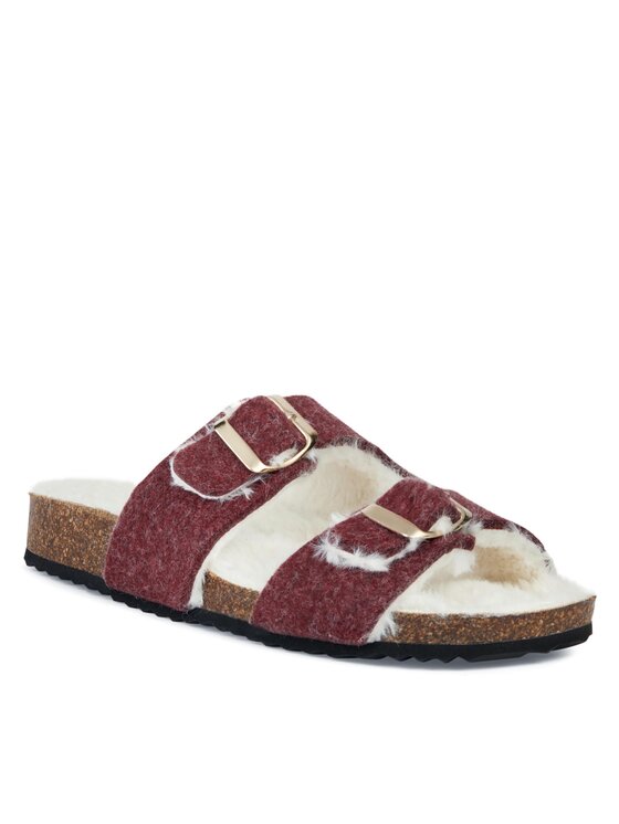 Geox Geox Hausschuhe D Brionia D36LSA 000NY C7357 Dunkelrot
