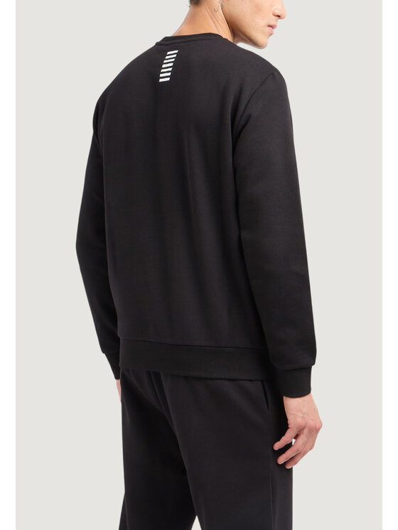 EA7 Emporio Armani EA7 Emporio Armani Felpa 8NPM34 PJVTZ Nero Casual Fit