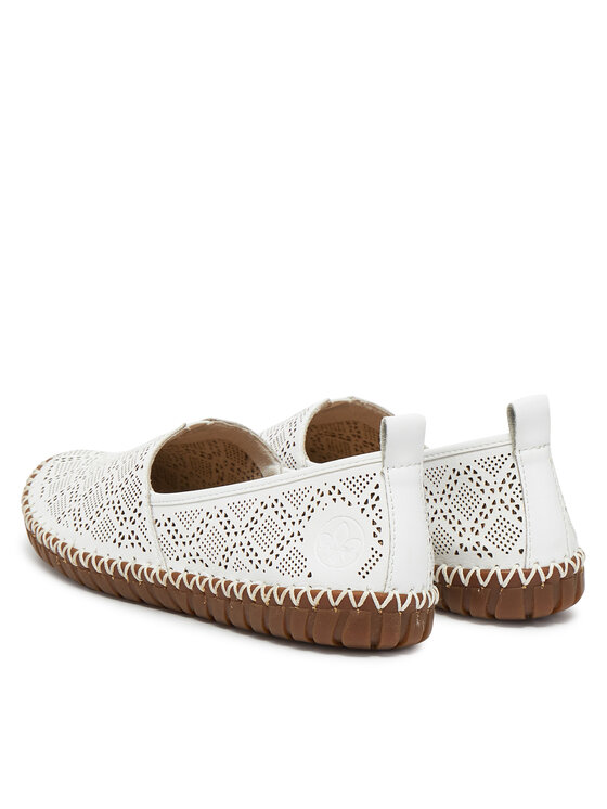 Rieker Rieker Halbschuhe M2851-80 Weiß