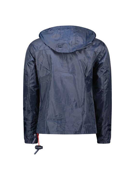 Geographical Norway Geographical Norway Kurtka przeciwdeszczowa WW4244H/GN-Navy Granatowy Regular Fit