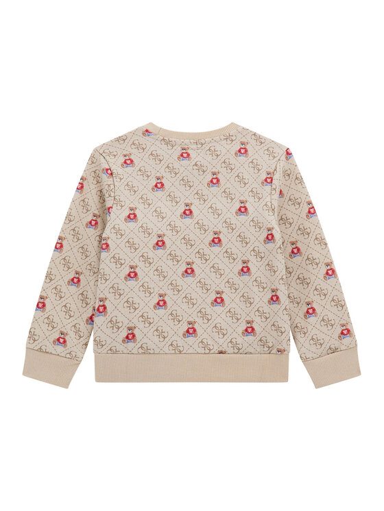 Guess Guess Sweatshirt N5BQ05 KAD74 Beige Regular Fit