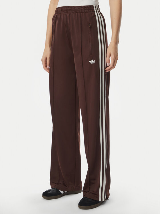 adidas adidas Παντελόνι φόρμας adicolor Firebird KD2526 Καφέ Loose Fit