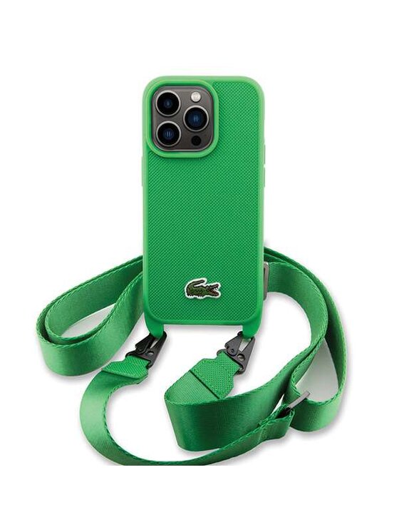 Lacoste Lacoste Etui na telefon Apple iPhone 14 Pro Zielony
