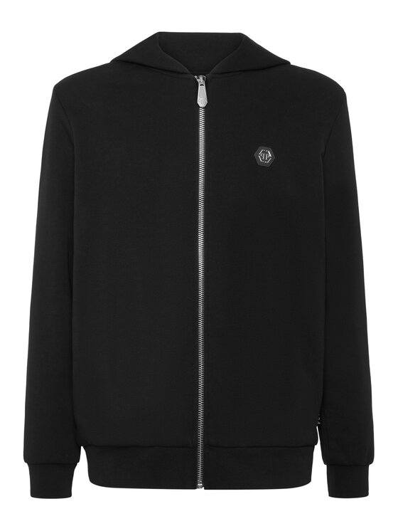 PHILIPP PLEIN PHILIPP PLEIN Bluza 25943 Czarny Athletic Fit