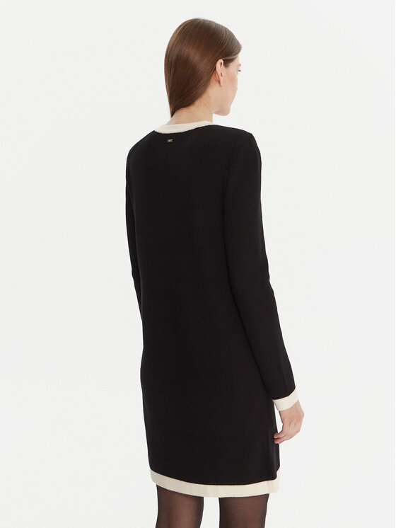 Gaudi Gaudi Трикотажна сукня 521FD13009 Чорний Regular Fit