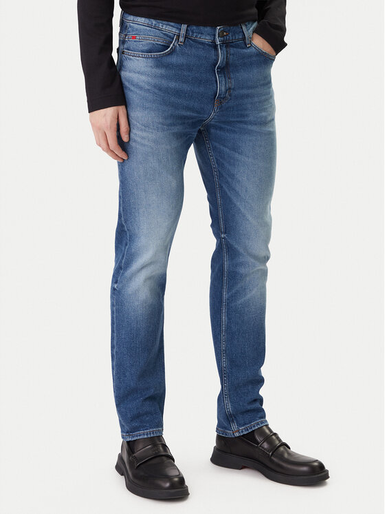 HUGO HUGO Jeans 50555181 Blau Regular Fit