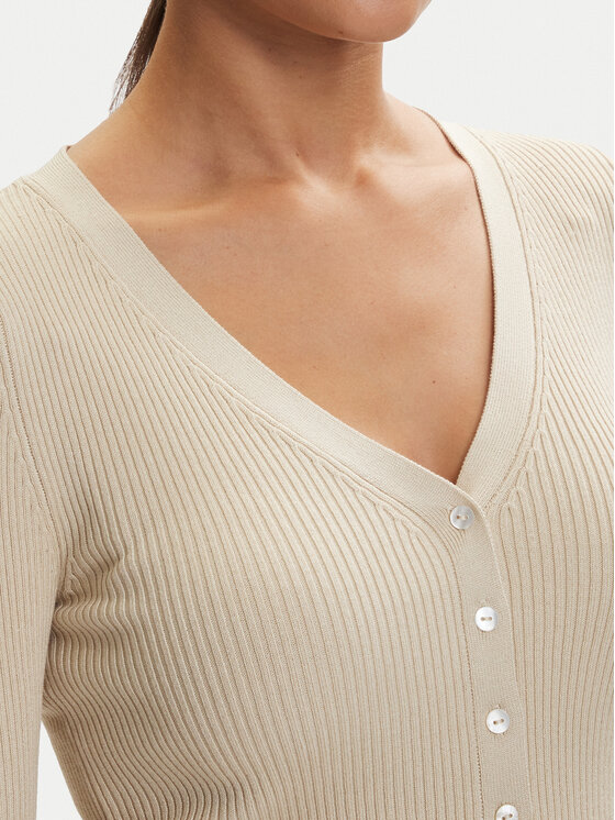 ONLY ONLY Kardigan Birtie 15363087 Béžová Regular Fit