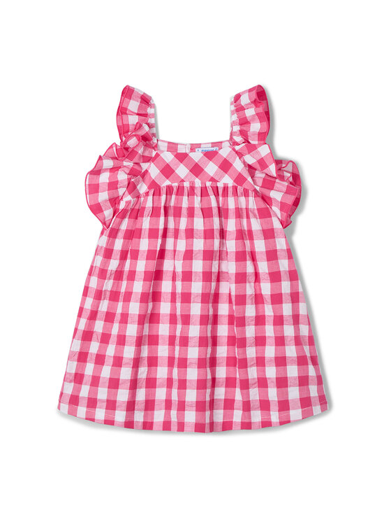 Mayoral Mayoral Ljetna haljina 3935 Crvena Regular Fit