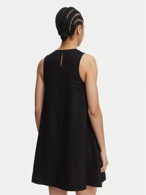 Tommy Jeans Tommy Jeans Vestito estivo DW0DW22343 Nero A-Line Fit