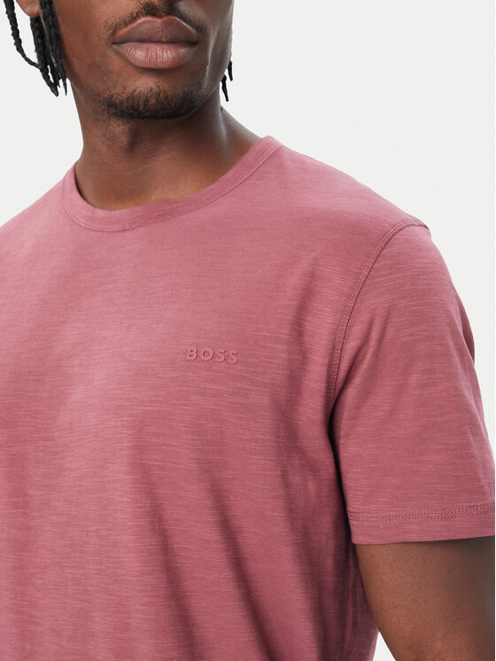 BOSS BOSS T-särk Tegood 50508243 Bordoopunane Regular Fit
