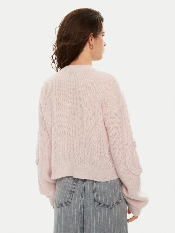 Munthe Munthe Пуловер Sakira 244160724472 Розов Relaxed Fit