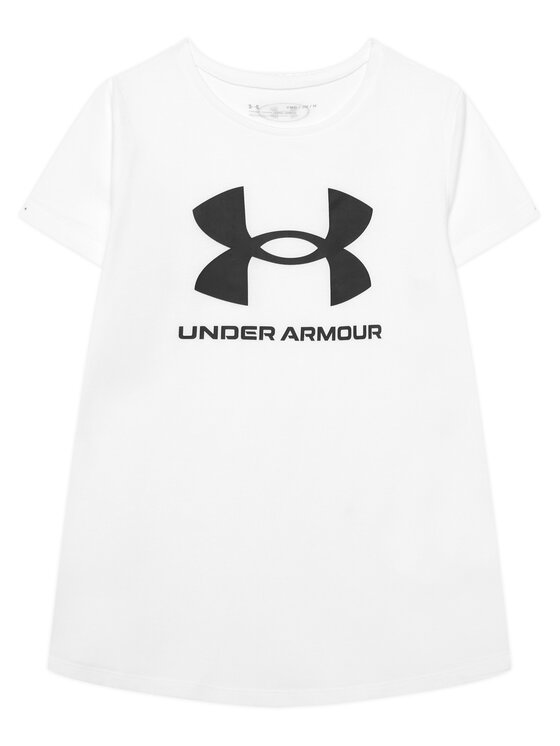 Under Armour Under Armour T-krekls Ua Sportstyle Graphic 1361182 Balts Loose Fit