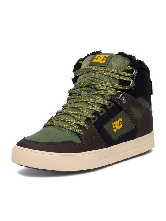 DC Shoes DC Shoes Сникърси EO-PURE HIGH TOP WC WNT DC01802211 Тъмнозелен