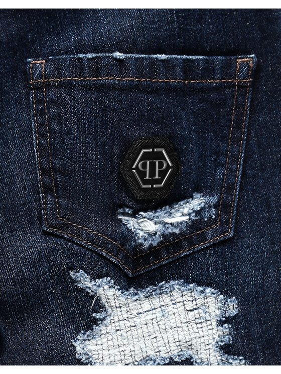 PHILIPP PLEIN PHILIPP PLEIN Jeansy 1745 Kolorowy Straight Fit