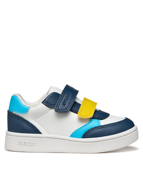 Geox Geox Sneakersy B Eclyper Boy B555LA 000BC CB41Z Biały