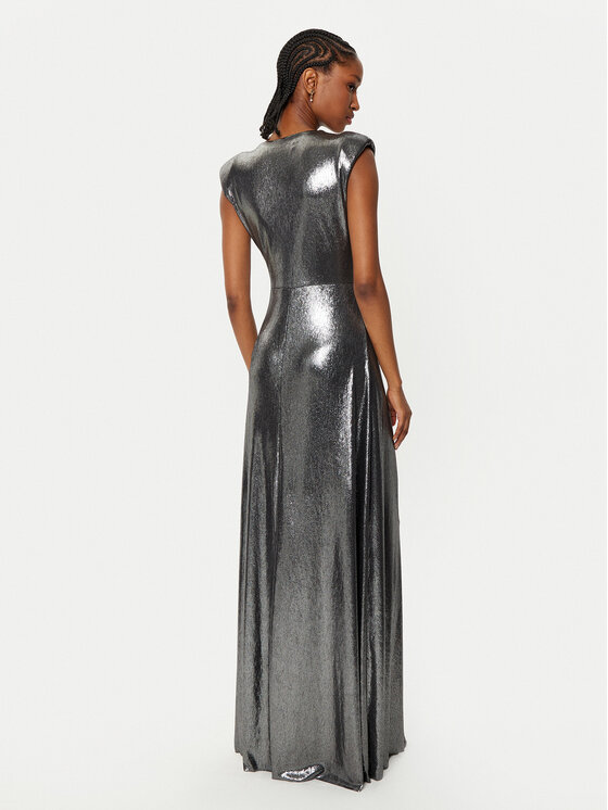 Rinascimento Rinascimento Abendkleid CFC0019762002 Silberfarben Regular Fit