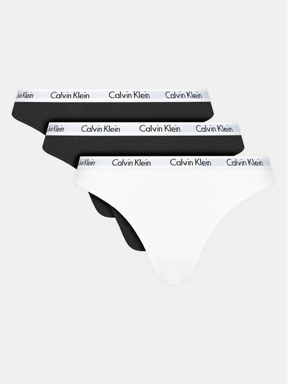 Calvin Klein Underwear Calvin Klein Underwear Stringų komplektas 000QD3587E Spalvota