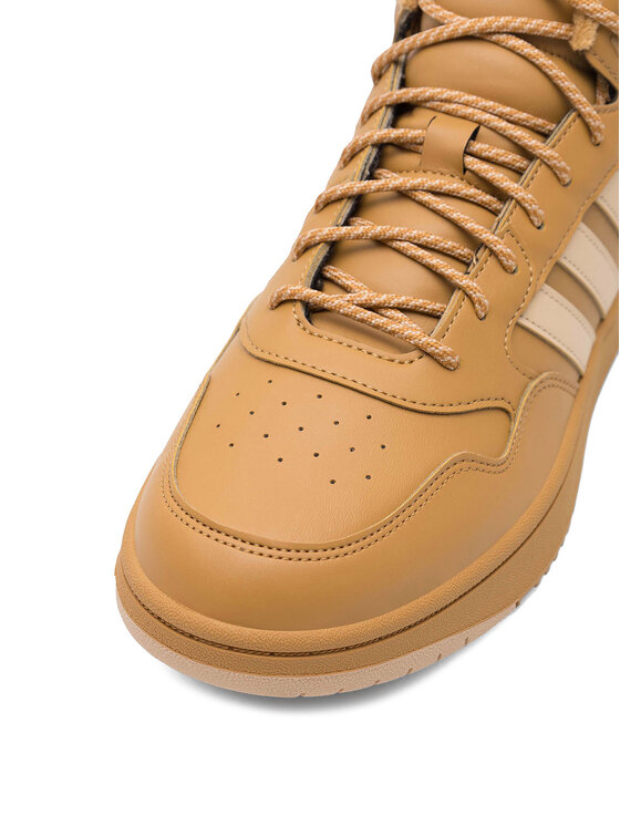 adidas adidas Sneakersy HOOPS 3.0 MID WINTER IF2636 Beżowy