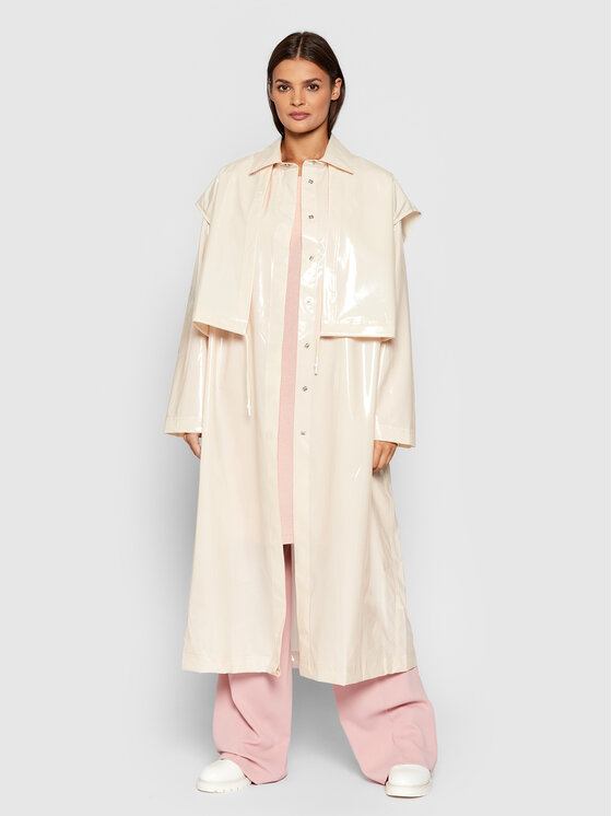 Remain Remain Яке за дъжд Hana RM672 Бежов Loose Fit