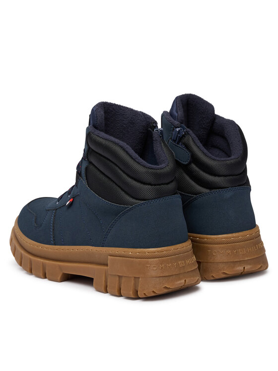 Tommy Hilfiger Tommy Hilfiger Gležnjarji T3X5-35292-0316 S Mornarsko modra