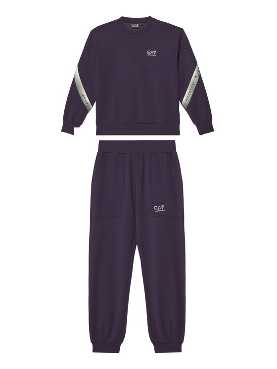 EA7 Emporio Armani EA7 Emporio Armani Jogginganzug 7G000268 AF12501 UA139 Dunkelbeige Regular Fit