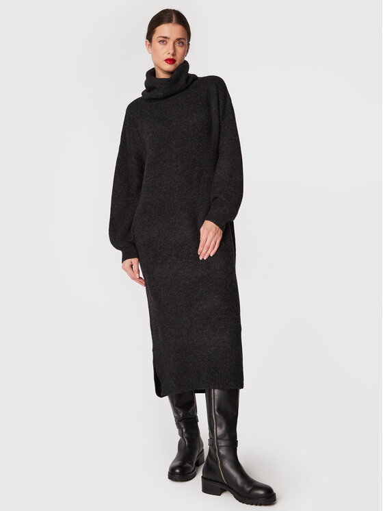 Marc Aurel Rochie tricotată 6839 8000 81974 Negru Regular Fit