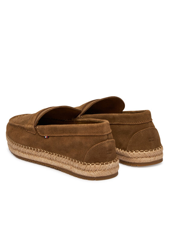 Tommy Hilfiger Tommy Hilfiger Еспадрили Flexible Hilfiger Sde Espadrille FM0FM05794 Кафяв