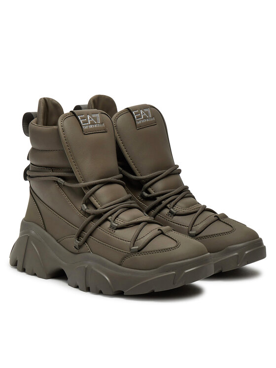 EA7 Emporio Armani EA7 Emporio Armani Bakancs X8M001 XK228 U007 Khaki