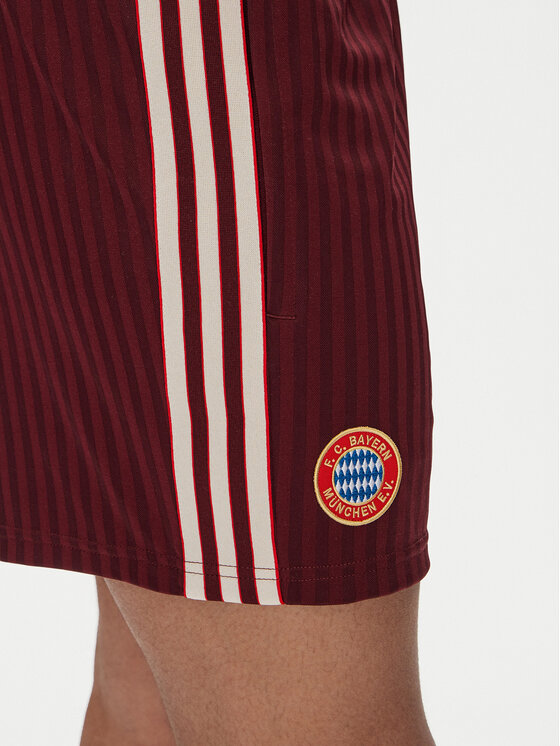 adidas adidas Športové kraťasy FC Bayern Terrace JF0598 Červená Loose Fit