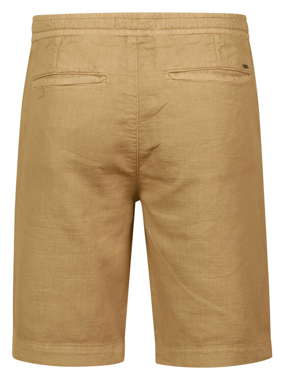 Petrol Industries Petrol Industries Pantaloncini di tessuto M-1030-SHO538 Beige Regular Fit