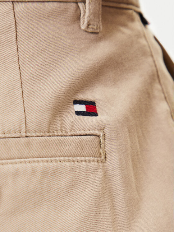 Tommy Hilfiger Tommy Hilfiger Chino kalhoty Core Denton MW0MW41993 Béžová Regular Fit