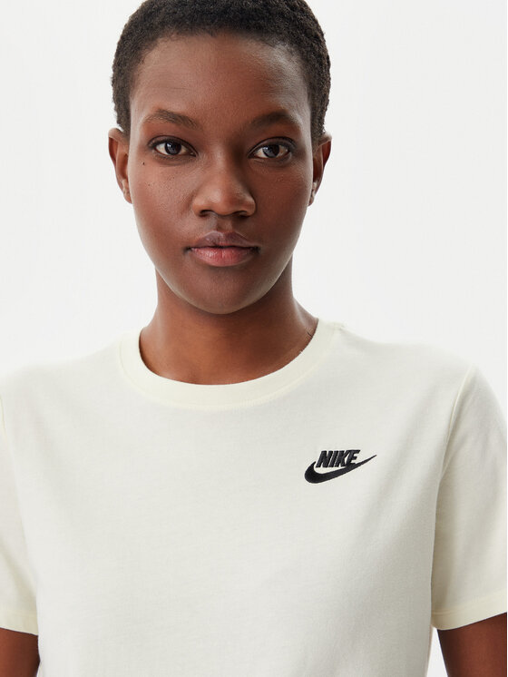 Nike Nike Póló DX7902 Sárga Regular Fit