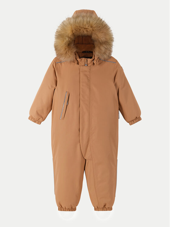 Reima Reima Зимен детски гащеризон Gotland 5100117C Кафяв Regular Fit
