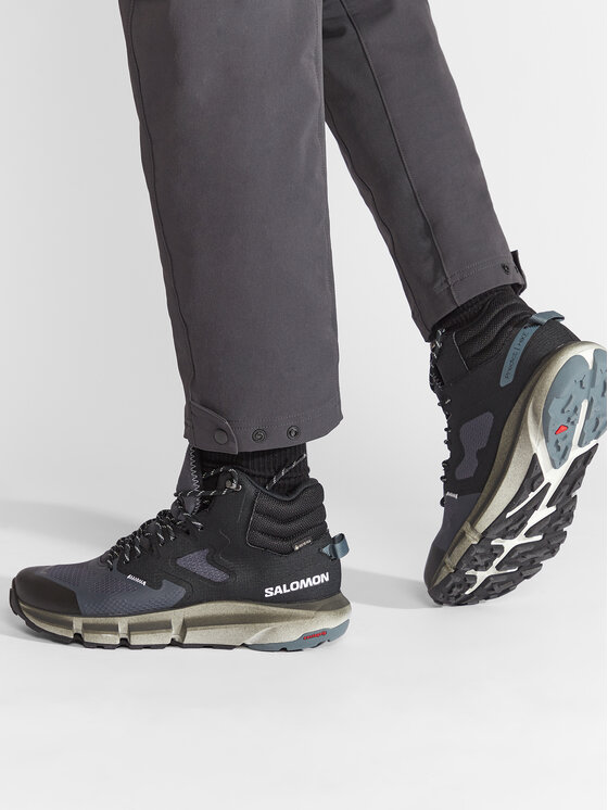 Salomon Salomon Bakancs Predict Hike Mid Gtx GORE-TEX 414609 27 V0 Fekete
