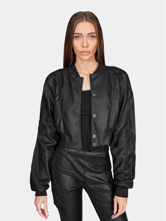 MADE BY SOCIETY MADE BY SOCIETY Kurtka anorak Silt River - J27981 Czarny Basic Fit