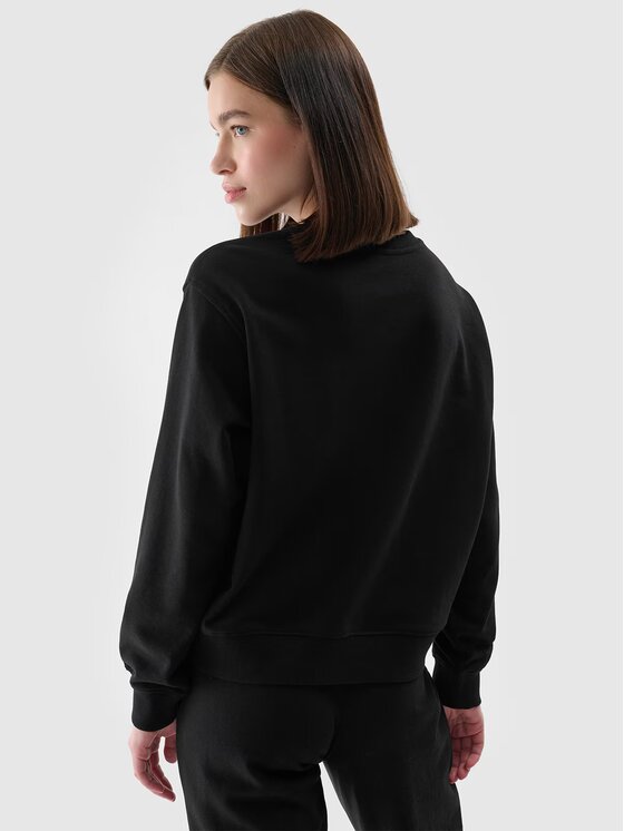 4F 4F Mikina 4FWMM00TSWSF1765-20S Čierna Regular Fit